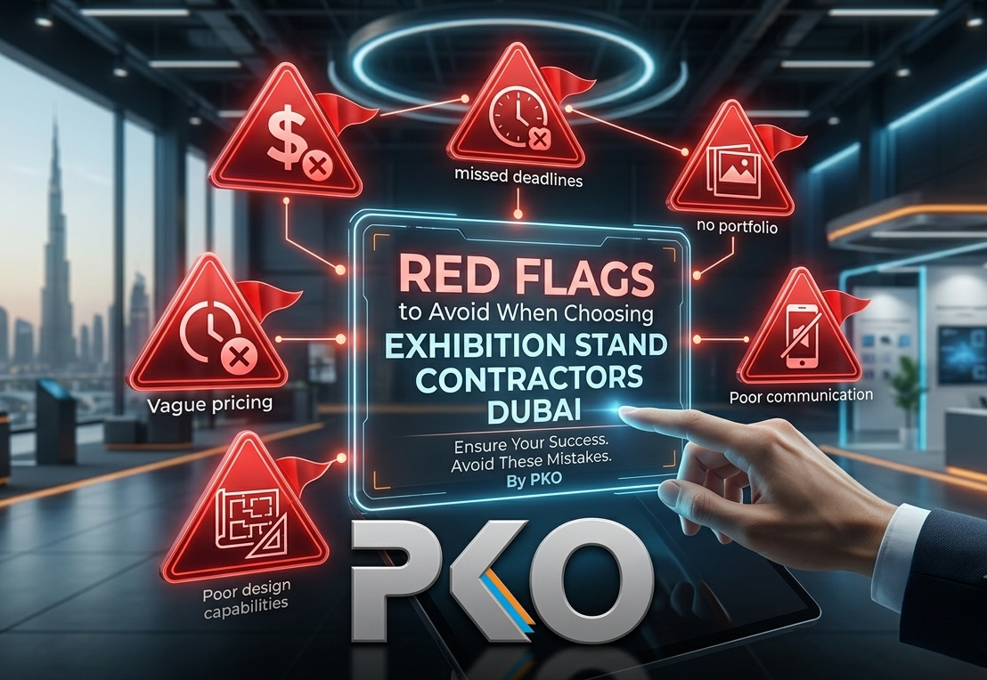 Exhibition Stand Contractors Dubai – Red Flags to Avoid by PKO