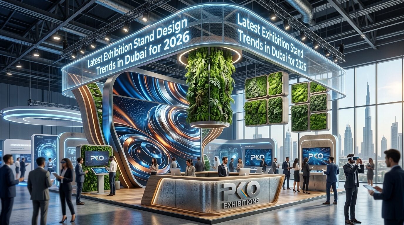 Exhibition Stand Designers in Dubai – PKO 2026 Trends with Living Green Walls